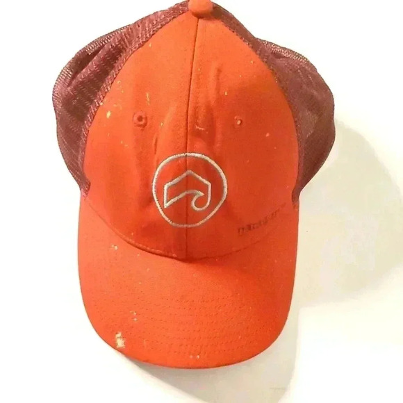 Patagonia Unisex Embroidered Logo Mesh Snap Trucker Hat Baseball Cap Speckled - Picture 3 of 6